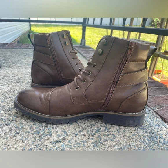 Men’s Vostey Motorcycle Boots - Picture 5 of 10